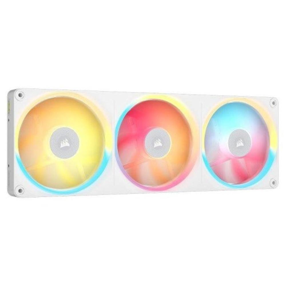 Ventoinhas para Caixa PC CORSAIR iCUE LINK LX360-R RGB (RGB - Branco)