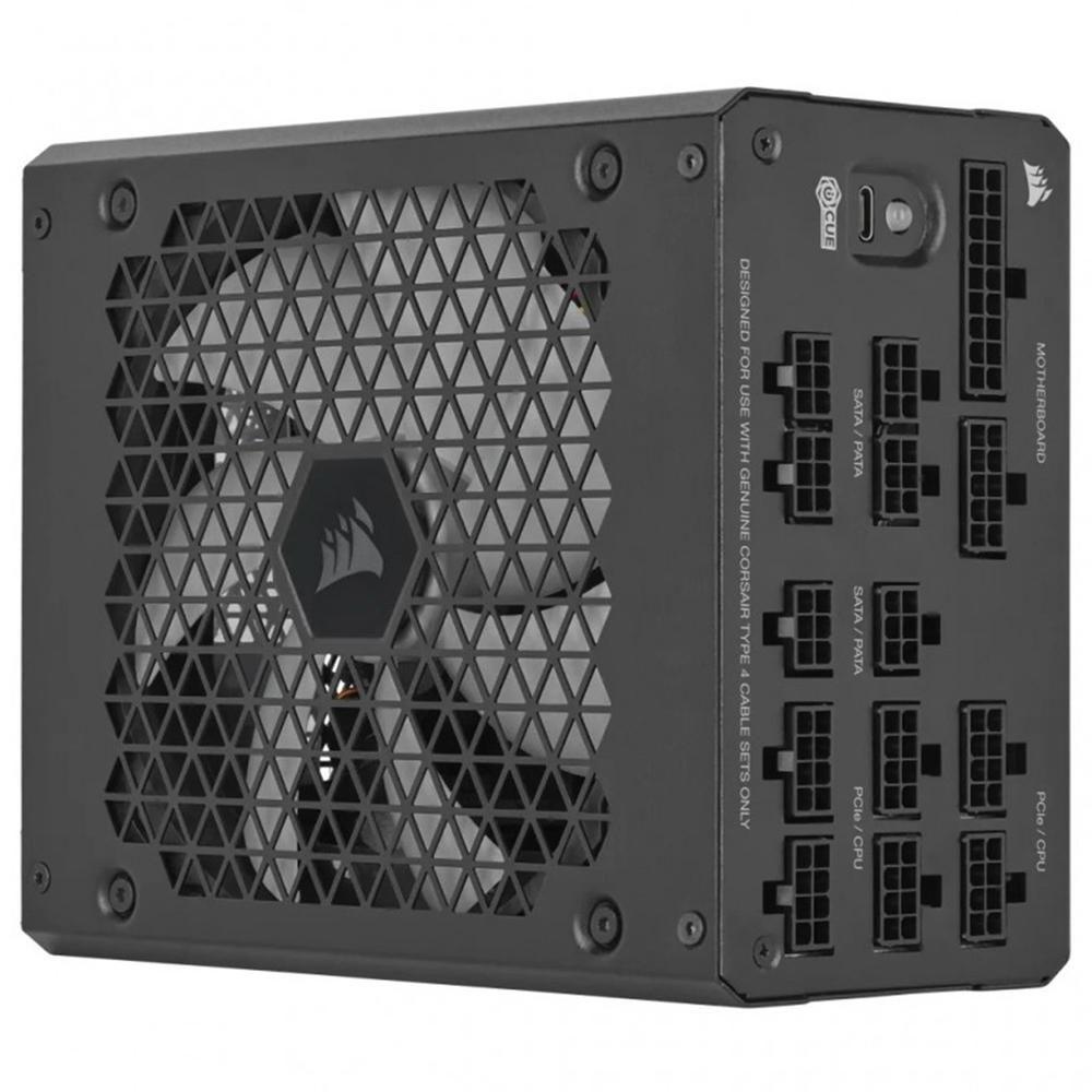 Fonte de Alimentação CORSAIR HX1000i (ATX - 1000 W - 80 PLUS Platinum - Preto)