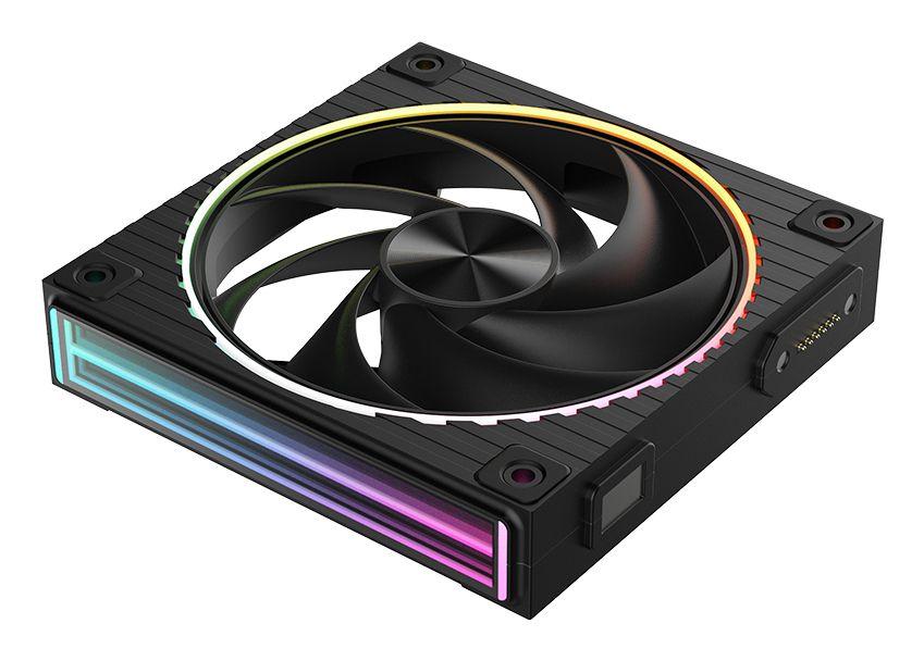 Ventoinha ZALMAN ZM-DF120 BLACK (ARGB - 3,36 W - Preto)