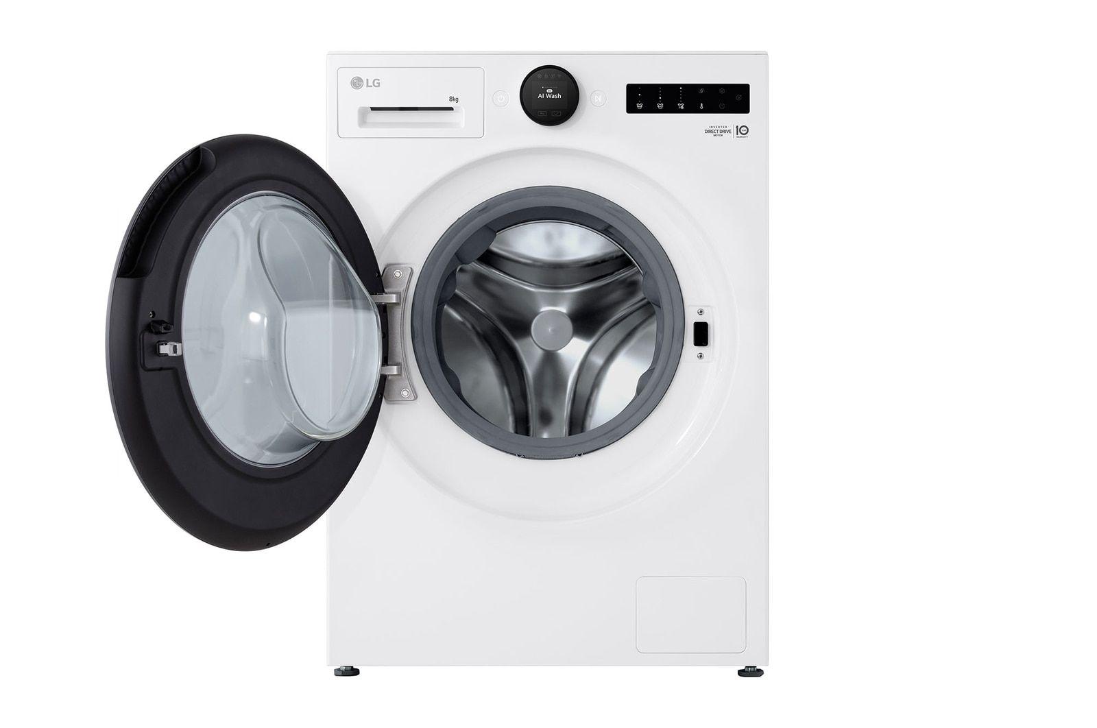 Máquina de Lavar Roupa Independente LG F4WX808YC (1400 RPM - B - A - Branco) — miniatura 2