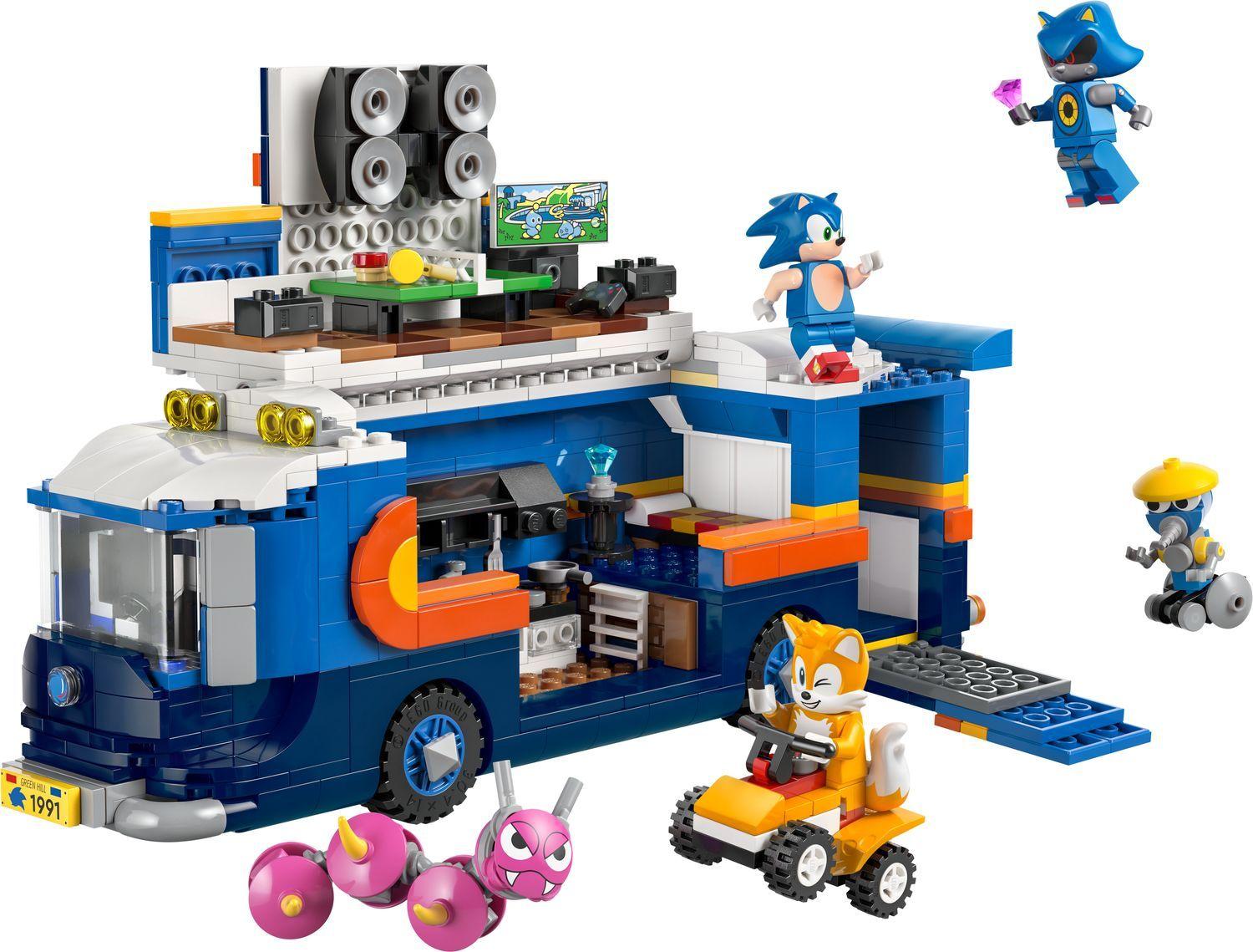 LEGO 77006 Sonic the Hedgehog Camião de Comando Team Sonic (8+ anos - 747 peças)