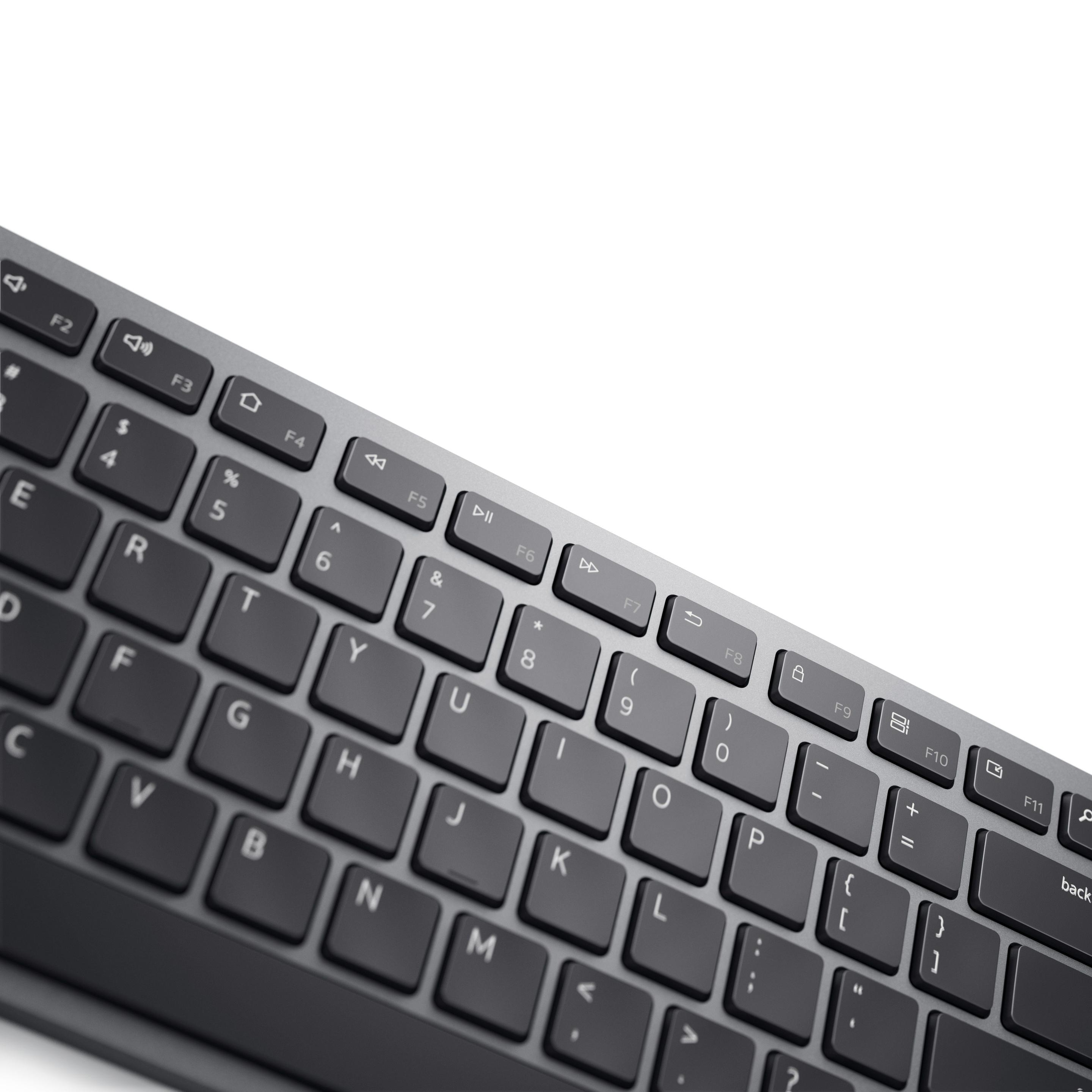 Conjunto de Teclado e Rato DELL KM7321W (Estados Unidos - Teclas tesoura - Tamanho completo - Cinzento Titânio), miniatura 8