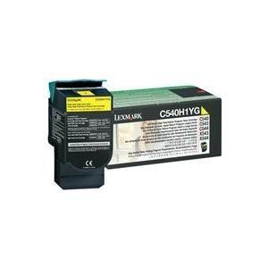 Toner LEXMARK C540H1YG (2000 páginas - Amarelo)