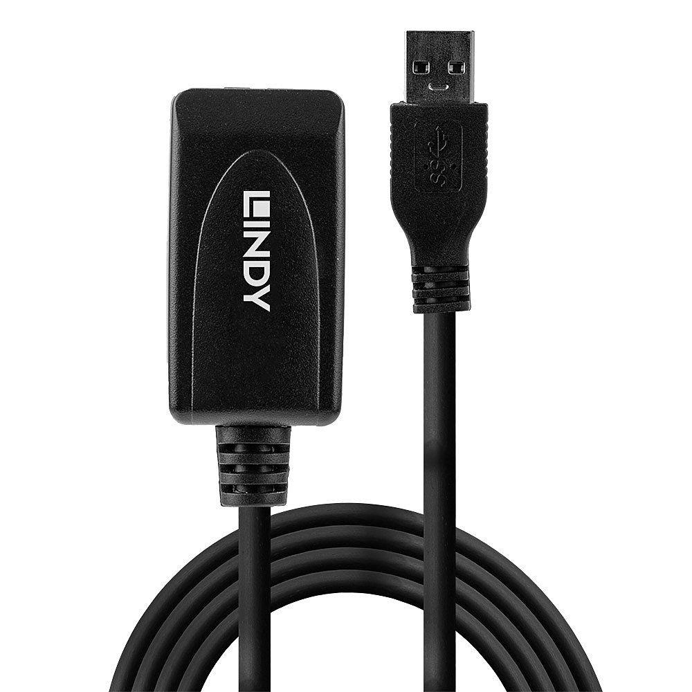 Cabo de Extensão USB LINDY 43155 (5 m - USB A - Preto), miniatura 2