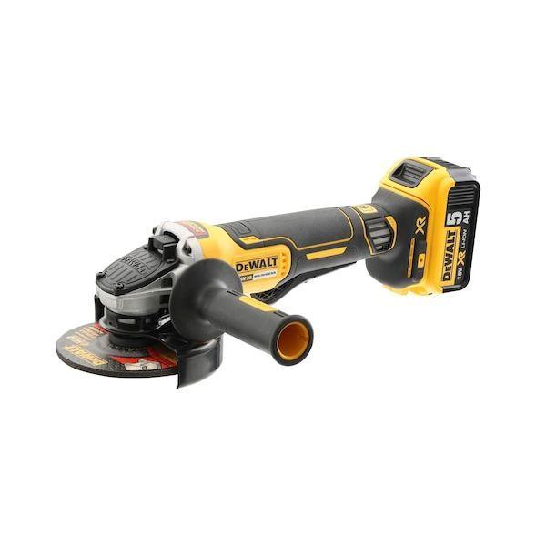 Rebarbadora Angular a Bateria DEWALT DCG460N-XJ (1000 W - 54 V - Bateria - Amarelo e Preto), miniatura 3
