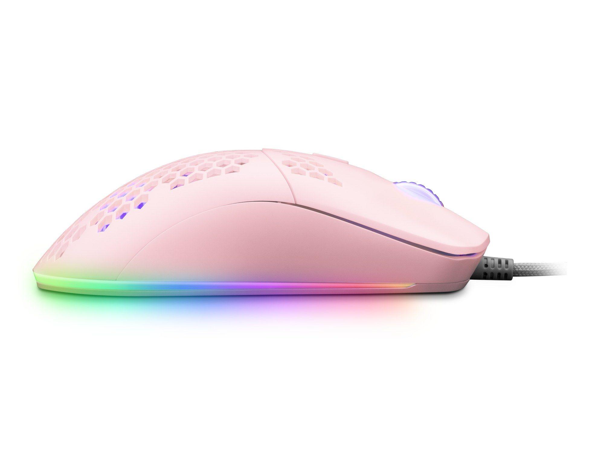 Rato MARS GAMING MMAXP (Mão direita - 12400 DPI - Ótico - Rosa), miniatura 5