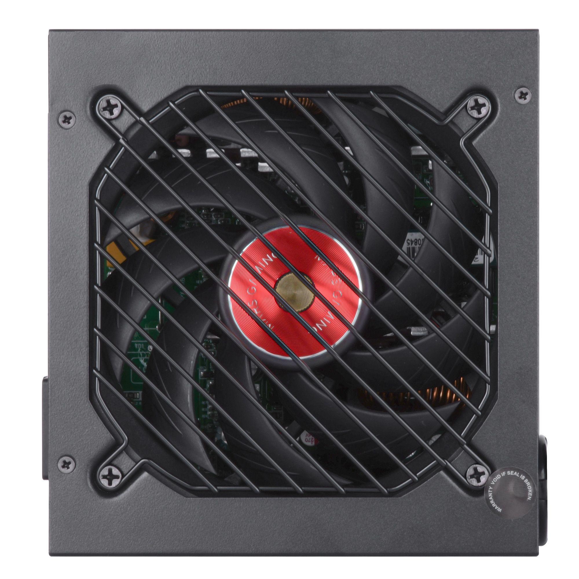 Fonte de Alimentação MARS GAMING MPVU750SI (ATX - 750 W - 80 PLUS Silver - Preto e Vermelho)