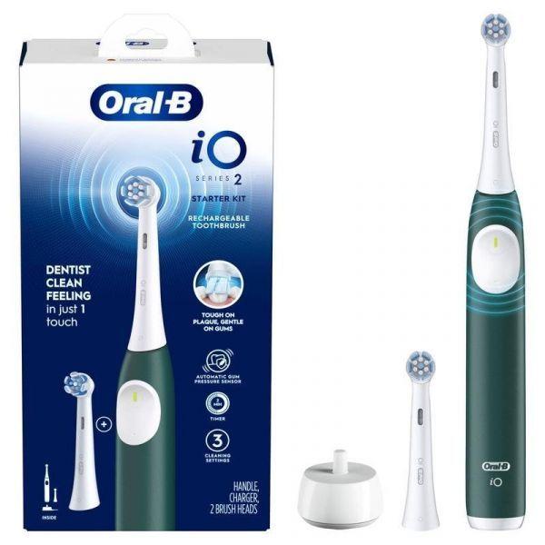 Escova de Dentes Elétrica ORAL-B iO Series 2 (Verde Floresta)
