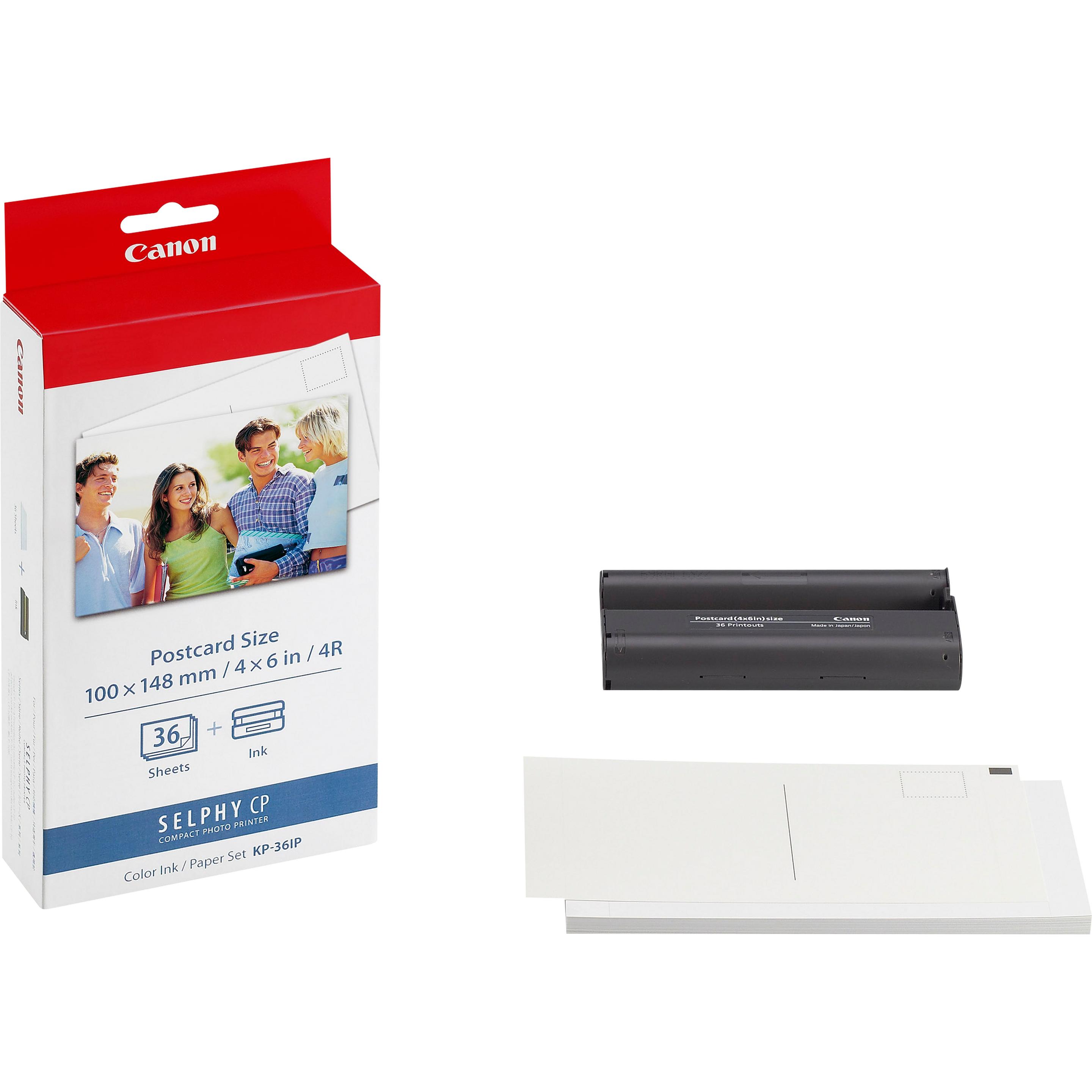 Pack de Tinteiros e Papel Fotográfico CANON KP-36IP (100 x 148 mm), miniatura 2
