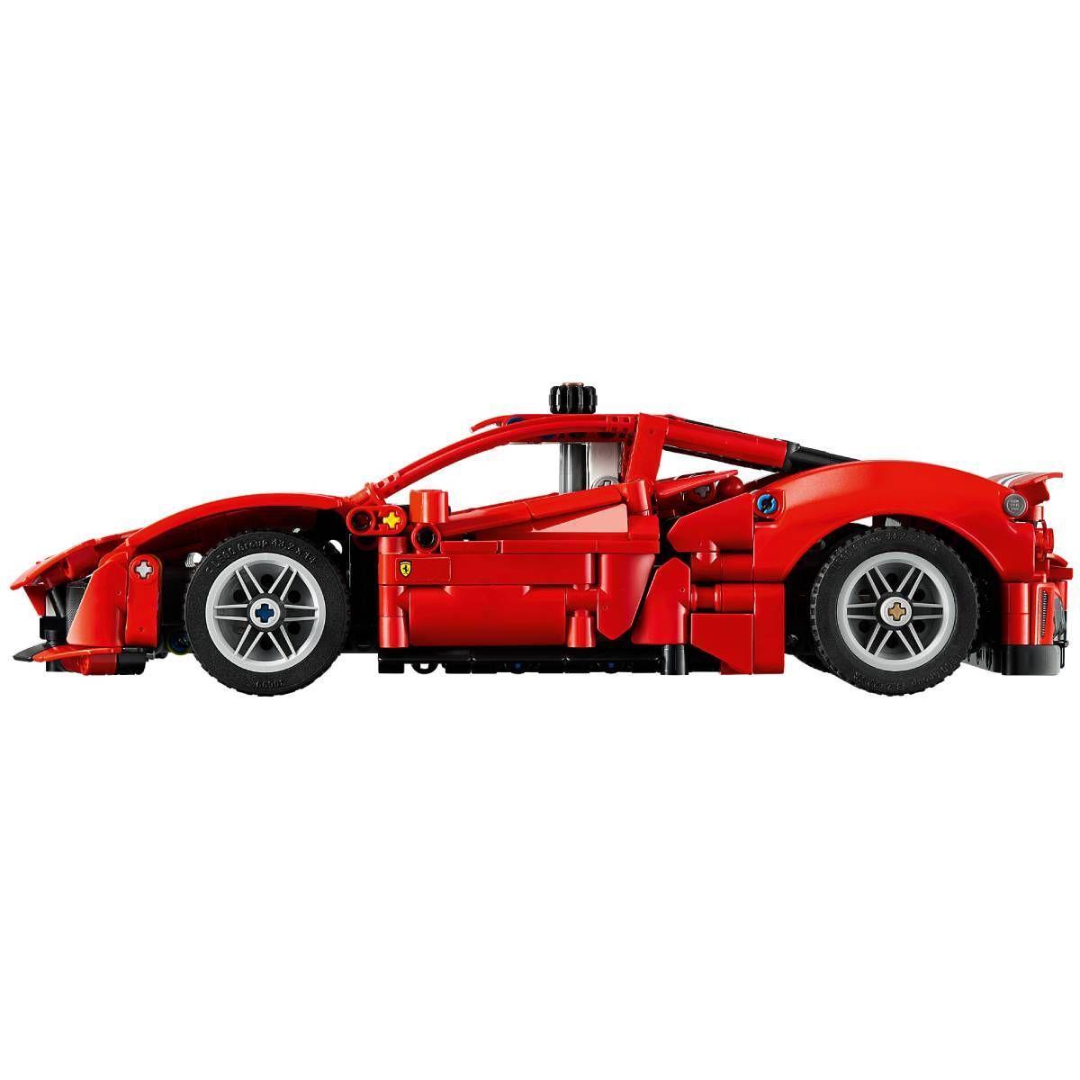 LEGO 42235 Technic Carro Ferrari 488 Pista (9+ anos - 882 peças) — miniatura 6
