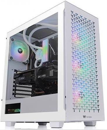 Caixa PC THERMALTAKE V350 TG ARGB Air Snow (ATX, micro ATX, Mini-ITX - Midi Tower - SPCC - Branco)