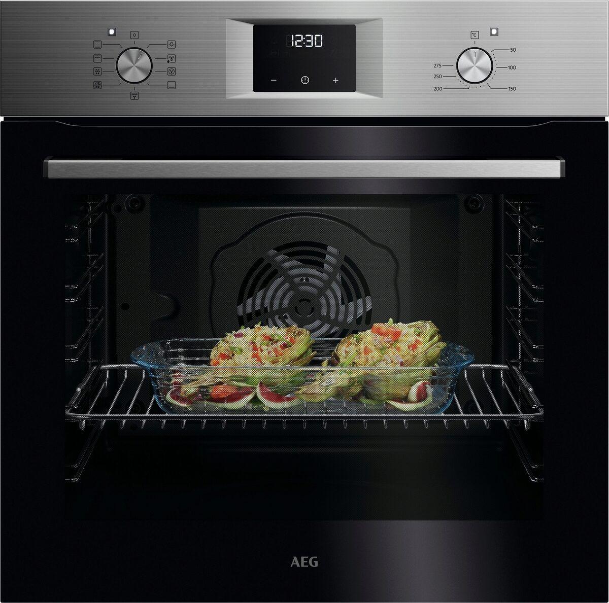 Forno Encastre AEG OU5AB21FSM (Forno elétrico - 72 l - Pirolítico - Preto)