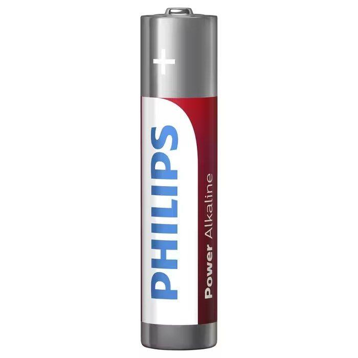 Pilhas Alcalinas PHILIPS LR03P4B/10 (Vermelho, Prateado e Branco) — miniatura 3