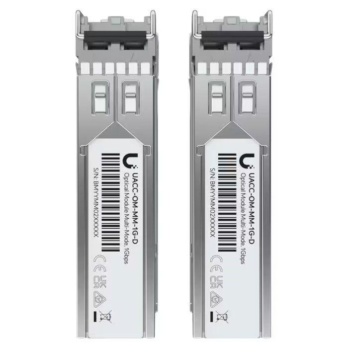 Módulo Transceptor SFP UBIQUITI UACC-OM-MM-1G-D-2 (2 unidades - 1250 Mbit/s - Cinzento) — miniatura 3
