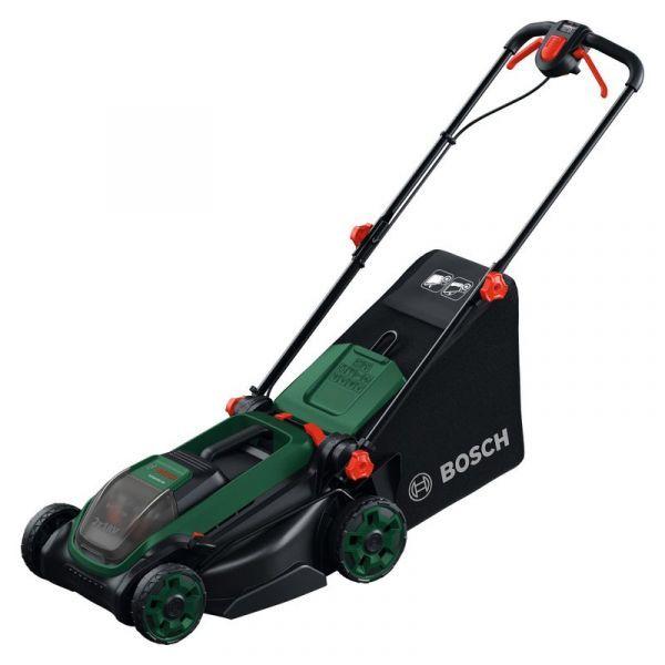 Cortador de Relva Sem Fios BOSCH POWERTOOLS UniversalRotak 2x18V-38-550 (36 V - 38 cm - 2 Baterias 4,0 Ah - Verde/Preto)