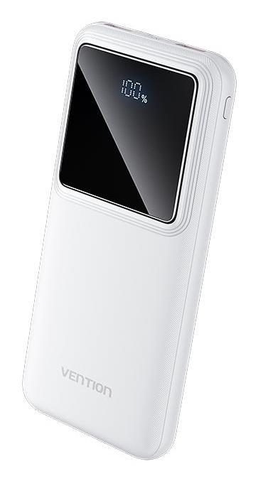 Powerbank VENTION FHKW0 (22,5 W - Micro-USB e USB-C - Branco), miniatura 3