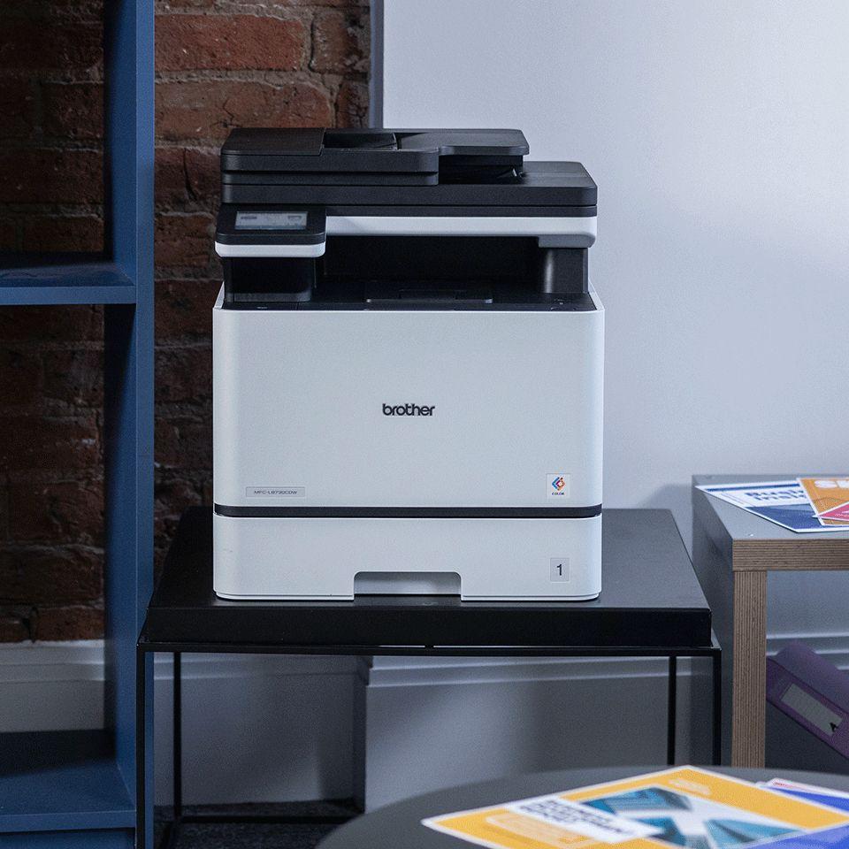 Impressora Multifunções Laser a Cores BROTHER MFC-L8730CDW (A4 - Impressão a cores - 300 folhas - Cinzento), miniatura 5