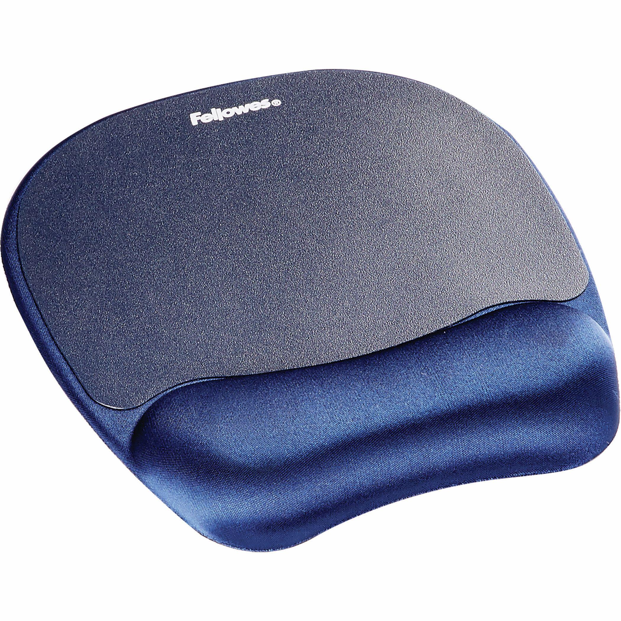 Tapete de Rato com Apoio de Pulso FELLOWES 9172801 (Espuma de memória - 2,54 cm - Azul) — miniatura 2