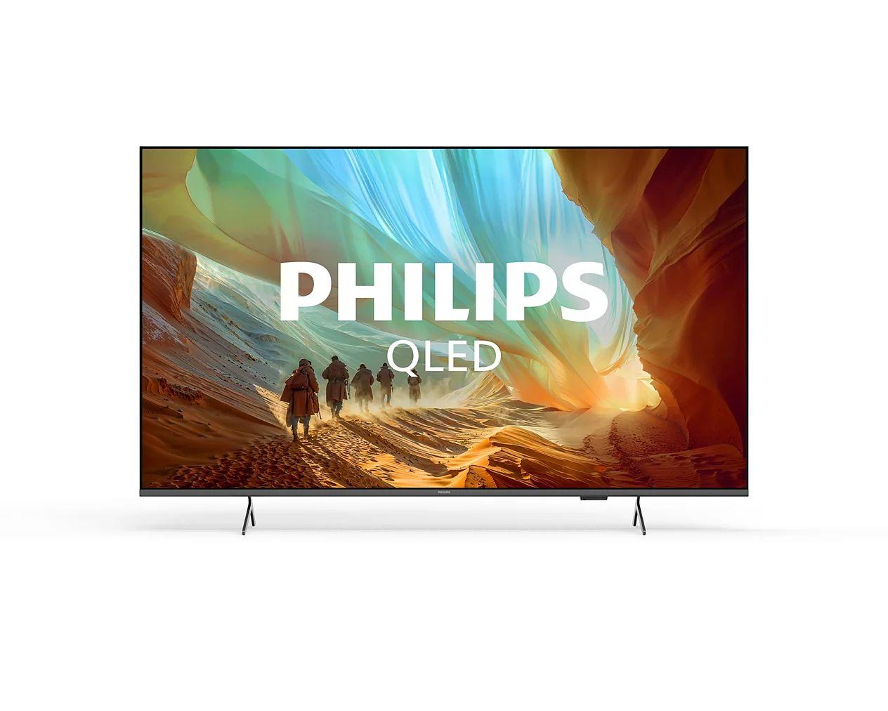 Televisão PHILIPS TV 65PQS7801/12 (65" - QLED - 4K Ultra HD - Preto)