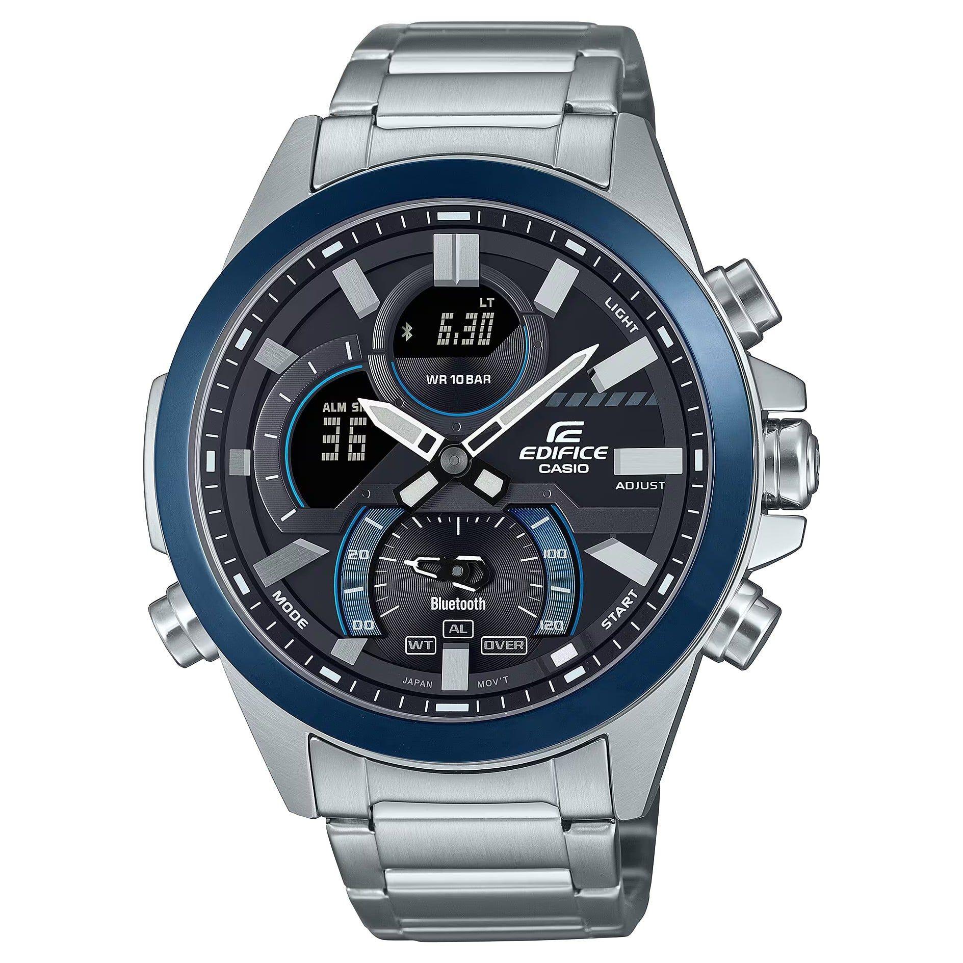 Relógio CASIO Edifice Premium ECB-30DB-1AEF (Bluetooth - Resistente à água)