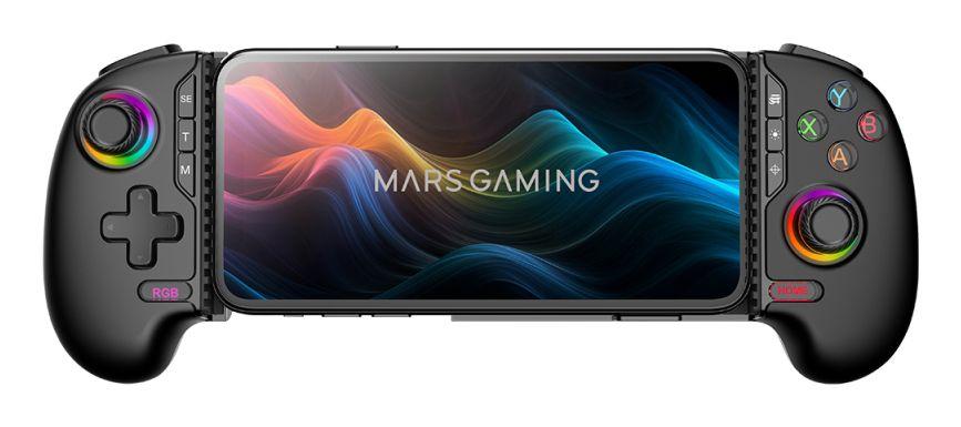 Comando MARS GAMING MGPXPRO (PlayStation/Nintendo Switch - USB Type-A para USB Type-C - Com fios e sem fios - Preto) — miniatura 2