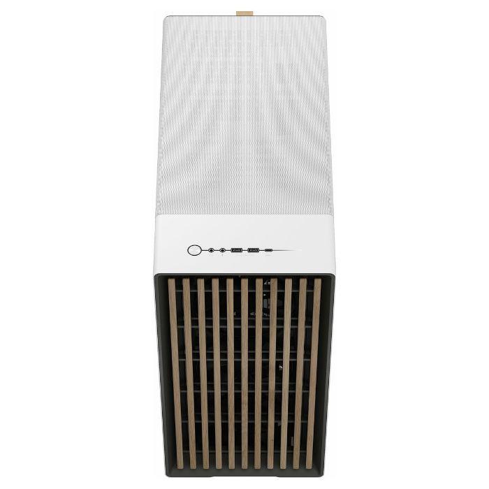 Caixa PC FRACTAL DESIGN FD-C-NOR1X-04 (Midi Tower - Aço, vidro temperado, madeira - Branco) — miniatura 4
