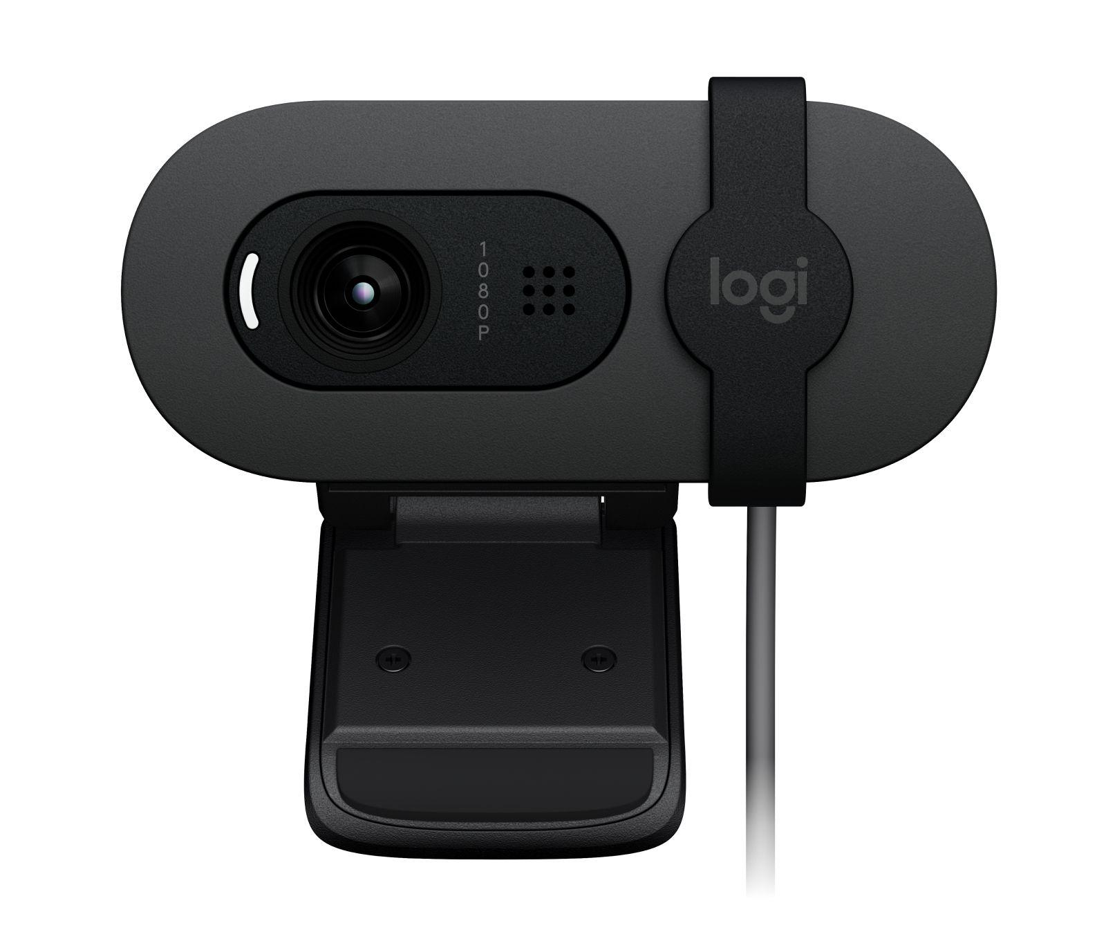 Câmara Web LOGITECH Brio 105 (Full HD - 30 fps - 1920 x 1080 pixels - Grafite)