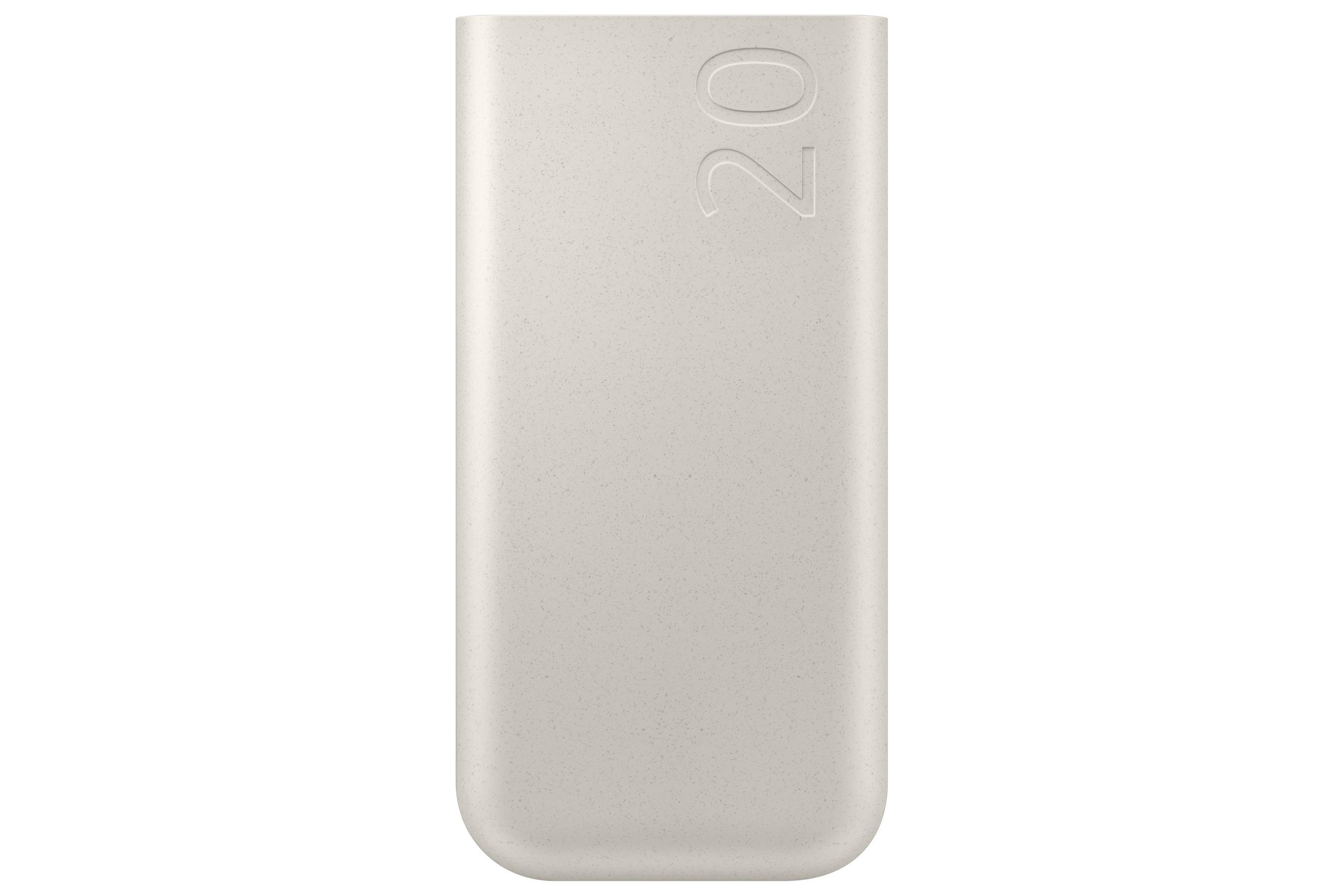 Bateria Externa SAMSUNG EB-P4520XUEGEU (Até 45 W - 45 W - Bege)