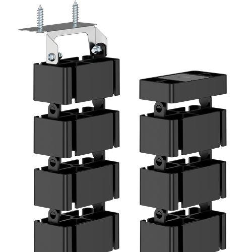 Organizador de Cabos FELLOWES Cabospine (Preto), miniatura 3