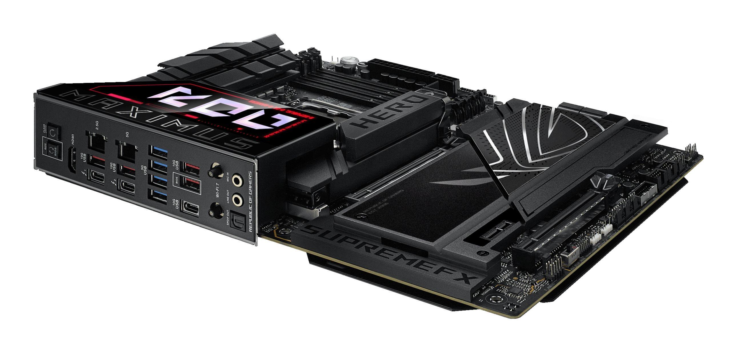 Motherboard ASUS ROG MAXIMUS Z890 HERO (LGA 1851 (Socket V1) - Intel Core Ultra Series 2 - ATX - Preto), miniatura 10