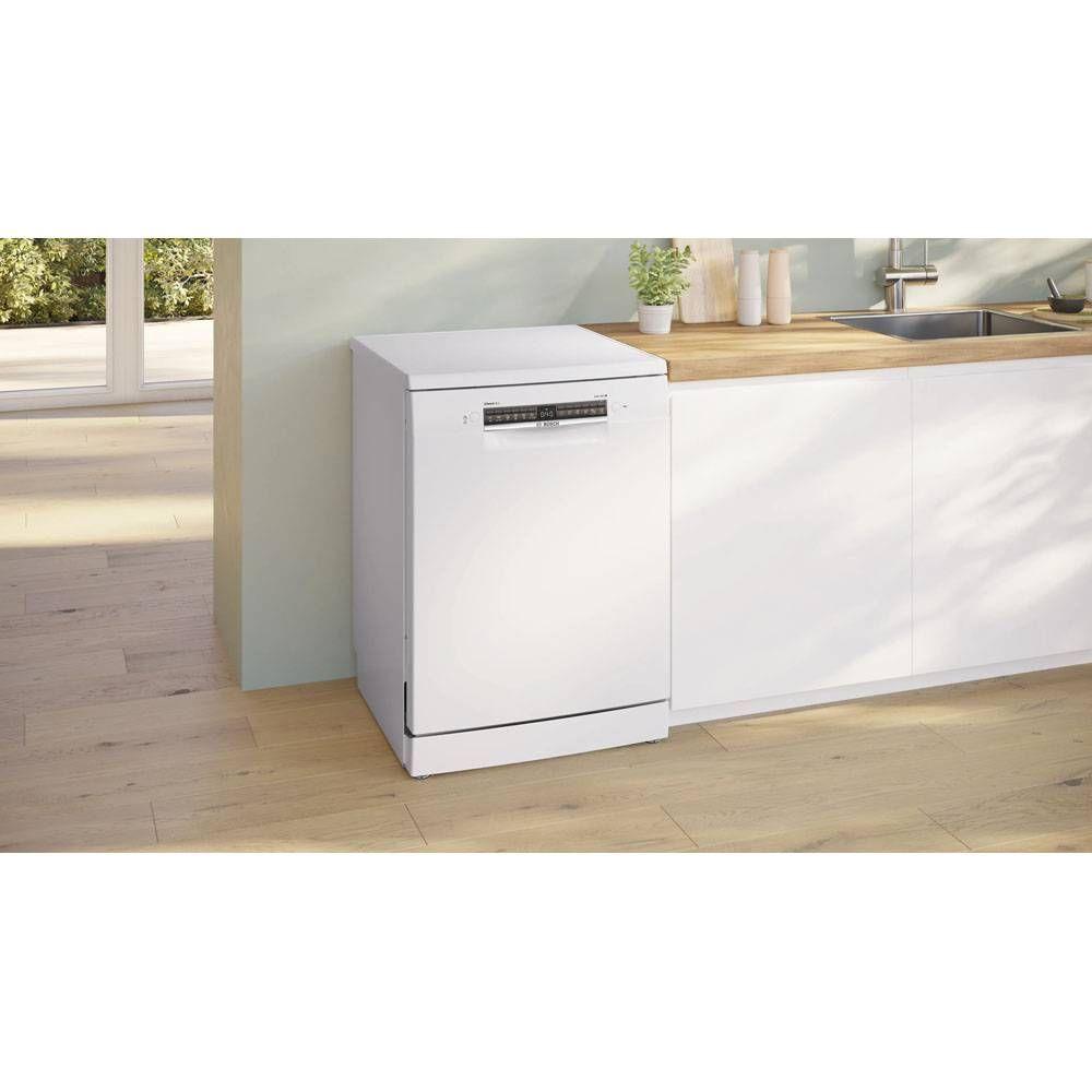 Máquina de Lavar Loiça Independente BOSCH Série 4 SMS4EMW06E (Largura 60 cm - 14 talheres - B - Branco), miniatura 2