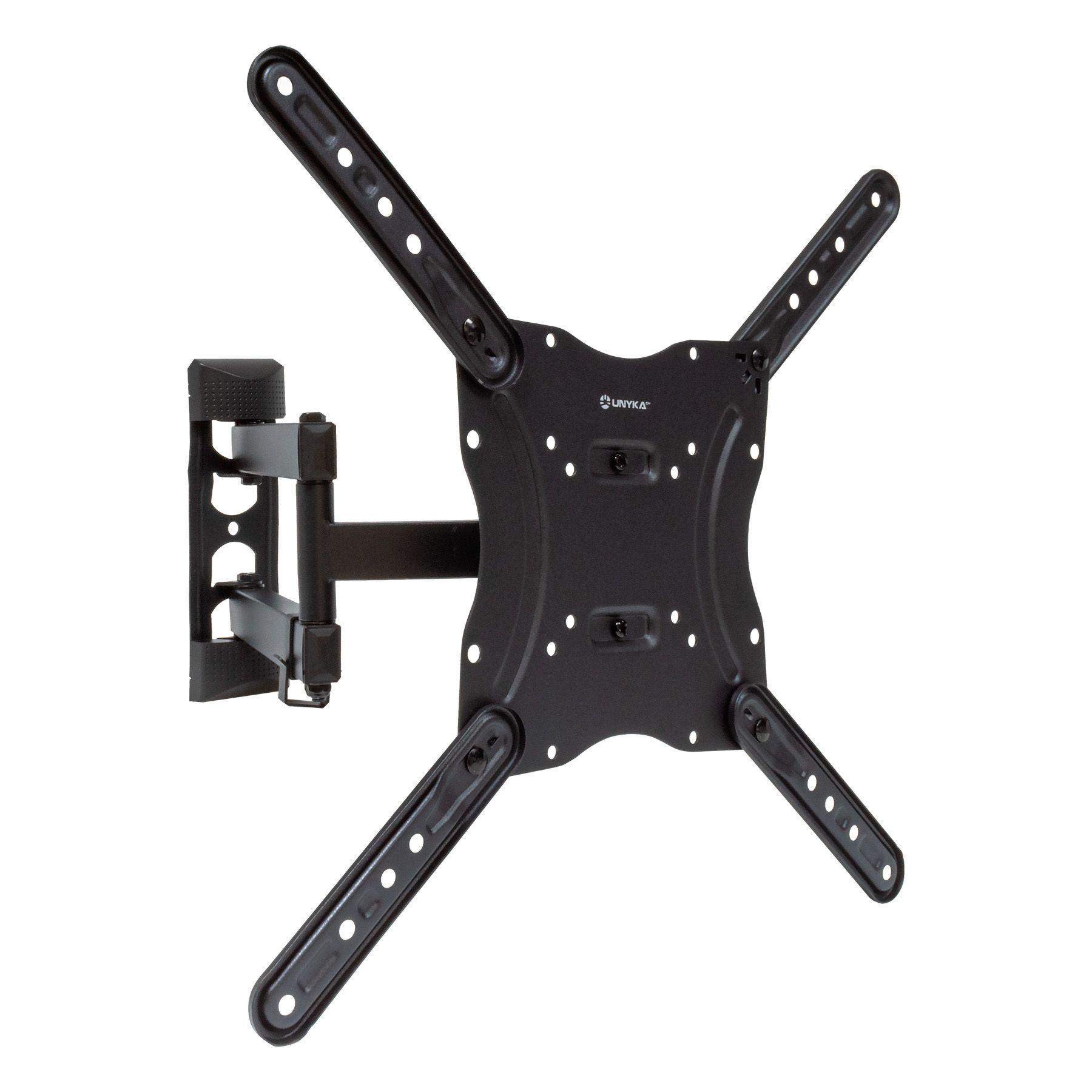 Suporte de Parede para TV UNYKAch UK720206 (17"-55" - VESA até 400 x 400 mm - Preto)