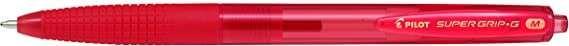 Esferográfica PILOT SuperGrip G M (Carboneto de tungsténio - Vermelho)