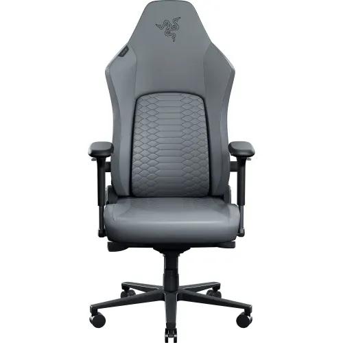 Cadeira Gaming RAZER Iskur V2 NewGen (136 kg - 140 cm - Couro - Cinzento Claro)