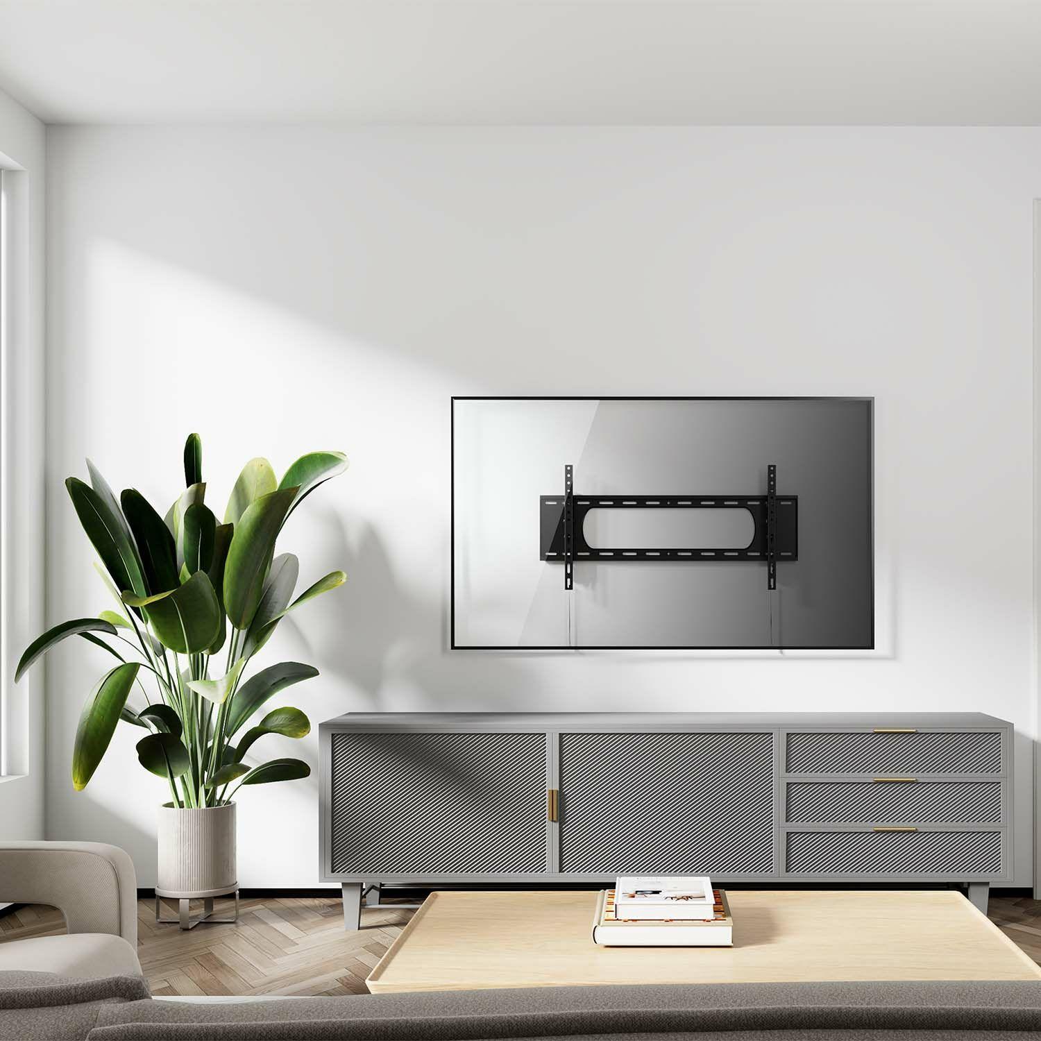 Suporte de Parede para TV AISENS WT90T-241 (43-90" - VESA 800x400 - Preto), miniatura 4