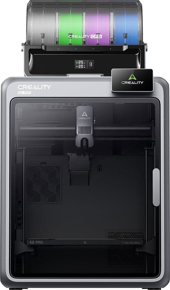 Impressora 3D CREALITY K2 Pro Combo (USB, Ethernet, Wi-Fi - Preto) — miniatura 4
