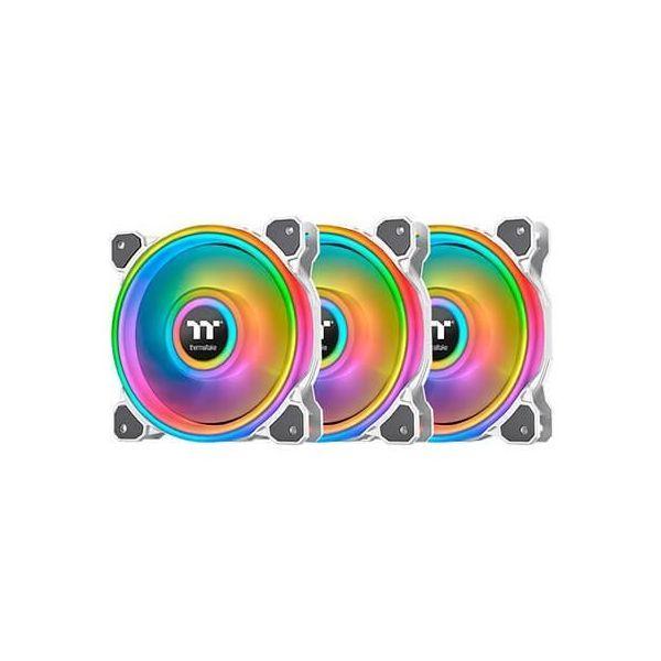 Kit de 3 Ventoinhas THERMALTAKE Riing Quad 12 RGB (RGB de quatro anéis - Preto), miniatura 2