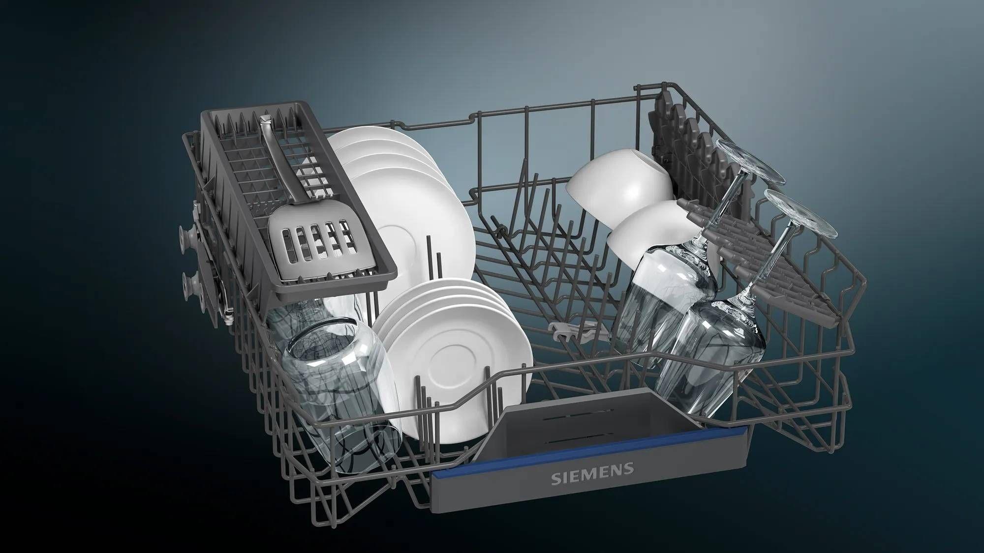 Máquina de Lavar Loiça Independente SIEMENS SN23EC03ME (14 talheres - B - 9 l - Preto/Inox), miniatura 2
