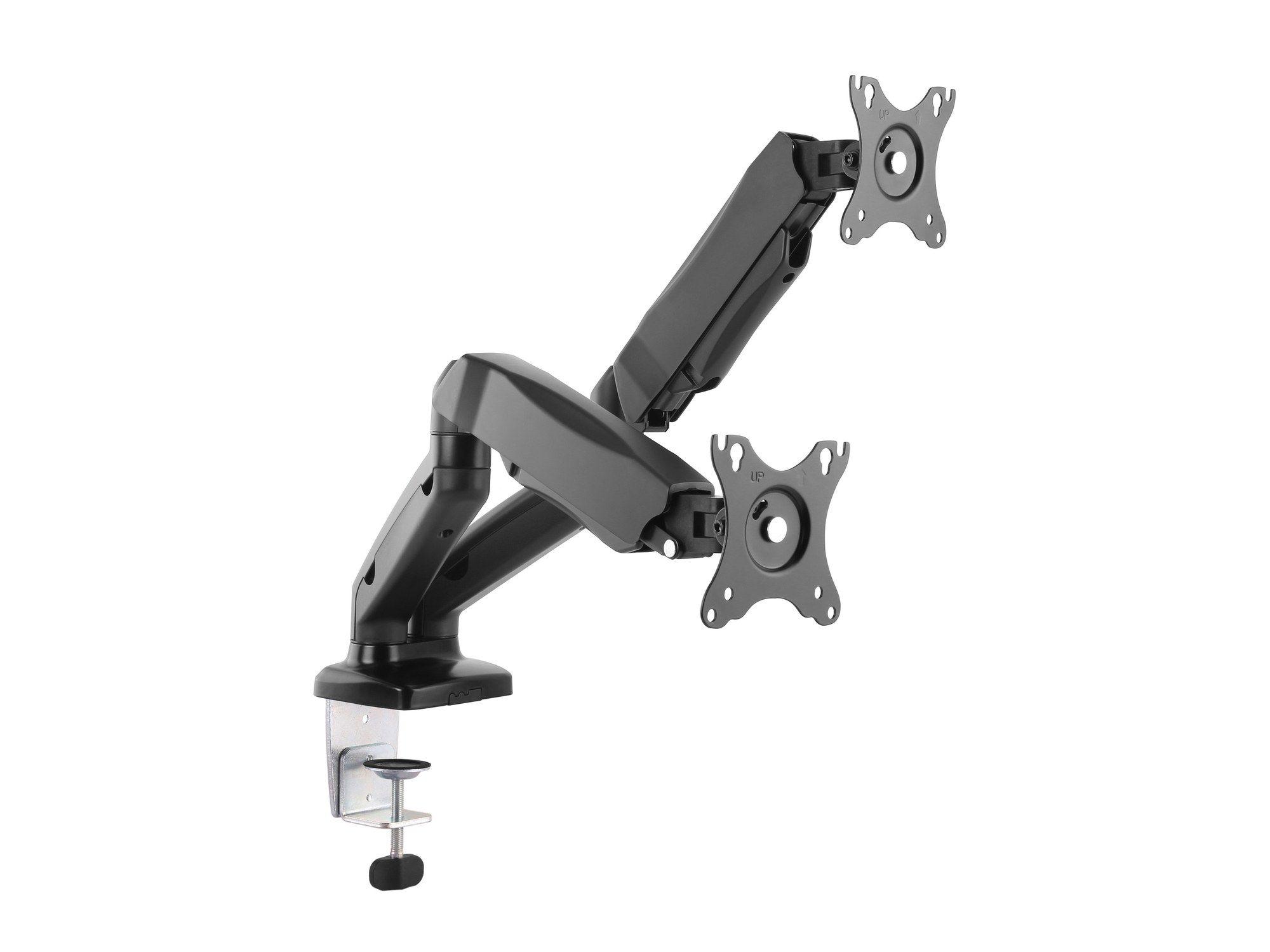 Suporte de Monitor de Secretária EQUIP 650121 (Duplo 17"-32" - Preto)