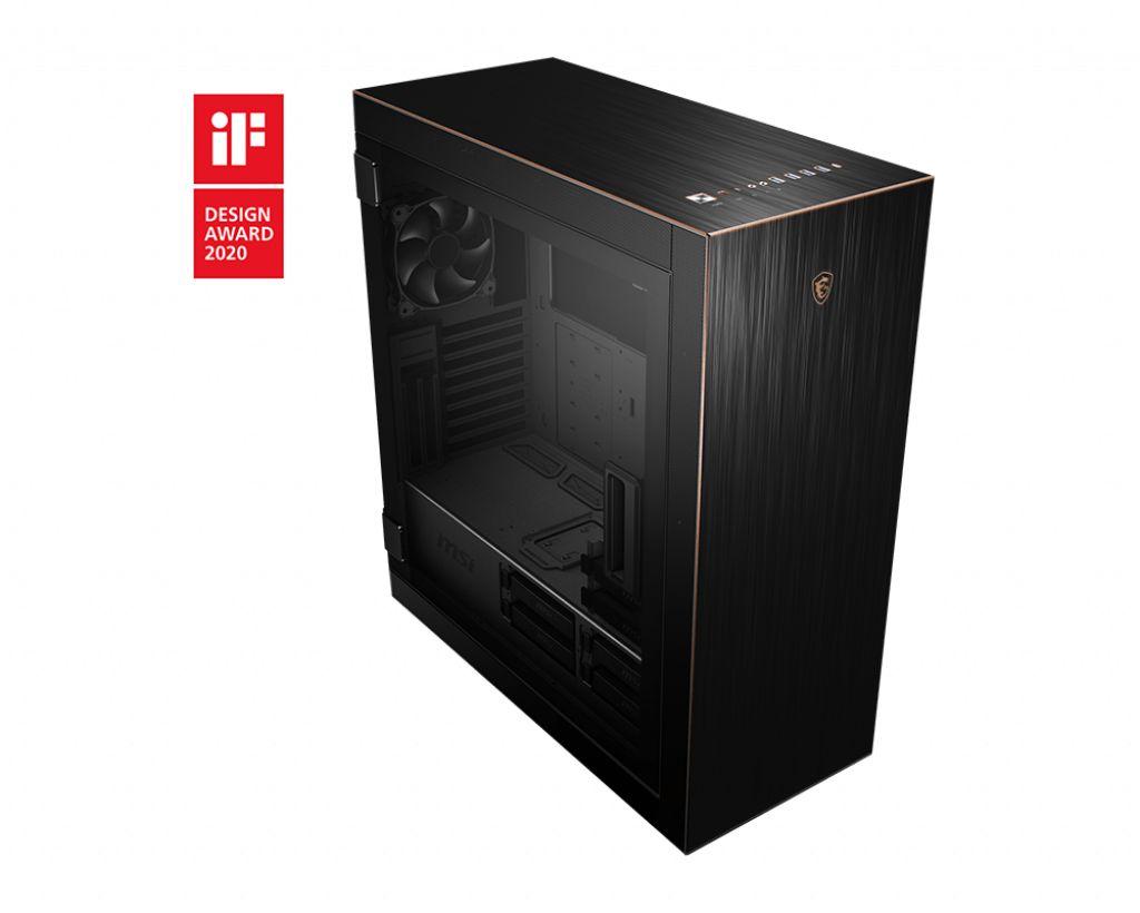 Caixa PC Extended-ATX MSI MPG SEKIRA 500G (ATX, EATX, micro ATX, Mini-ATX - Midi Tower - E-ATX / ATX / mATX / Mini-ITX - Preto)