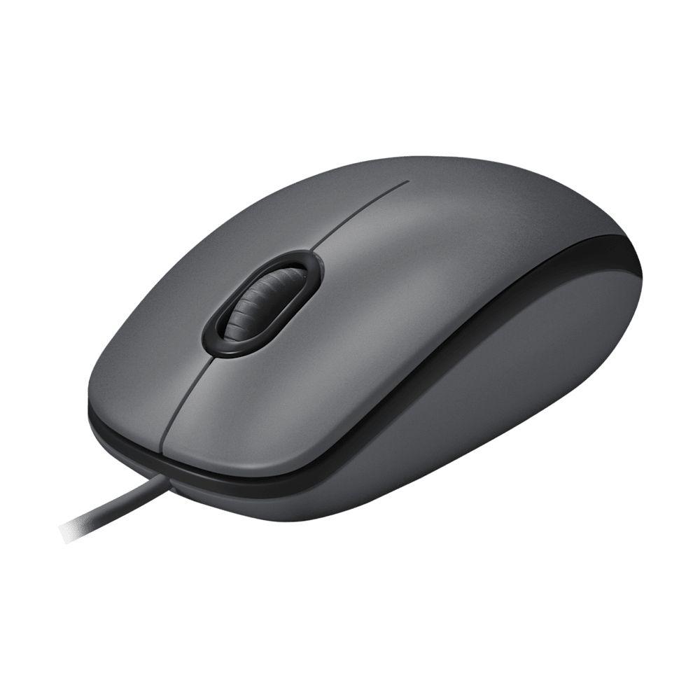Rato LOGITECH M90 (Ambidestro - 1000 DPI - Ótico - Cinzento) — miniatura 3