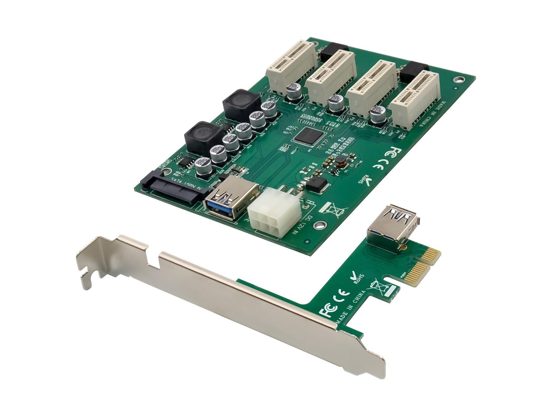 Placa de Expansão PCIe CONCEPTRONIC EMRICK10G (Verde)