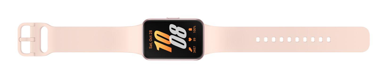 Pulseira de Atividade SAMSUNG Galaxy Fit3 SM-R390NIDAEUE (AMOLED 1,6" - 40 mm - Rosa Dourado) — miniatura 5