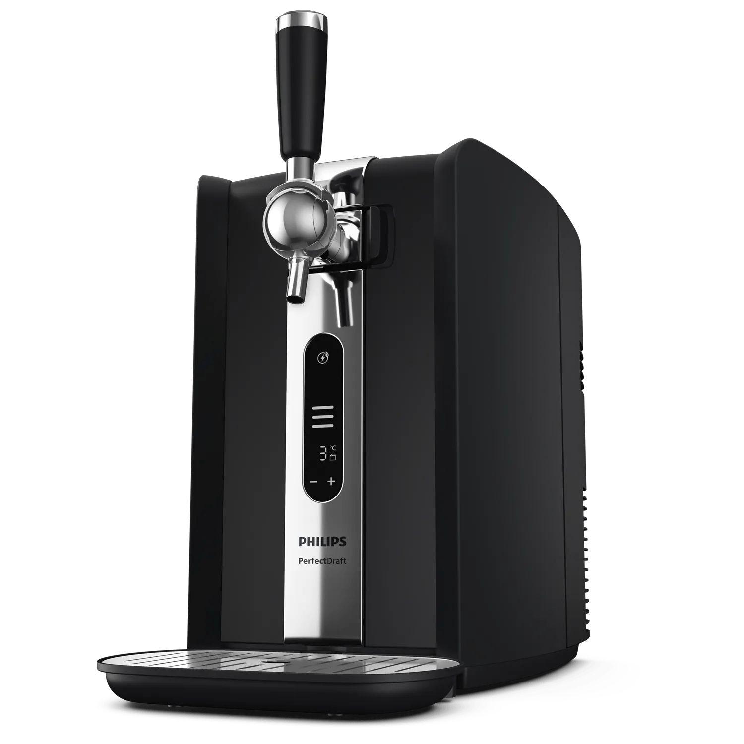Dispensador de Cerveja PHILIPS PerfectDraft 7000 Series HD3770/90 (Altura 46,3 cm - Preto e Prateado)