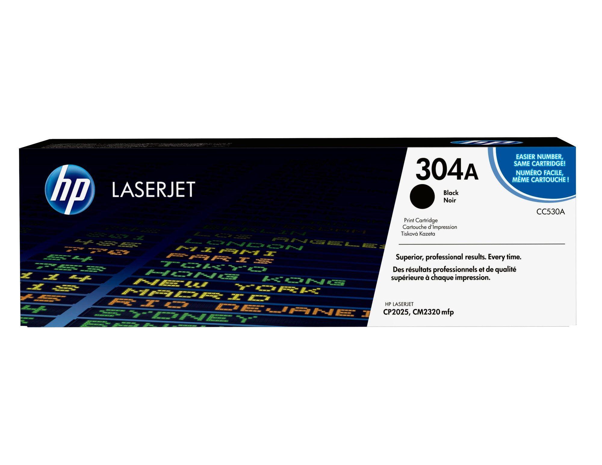 Toner HP 304A CC530A (3500 páginas - Preto)