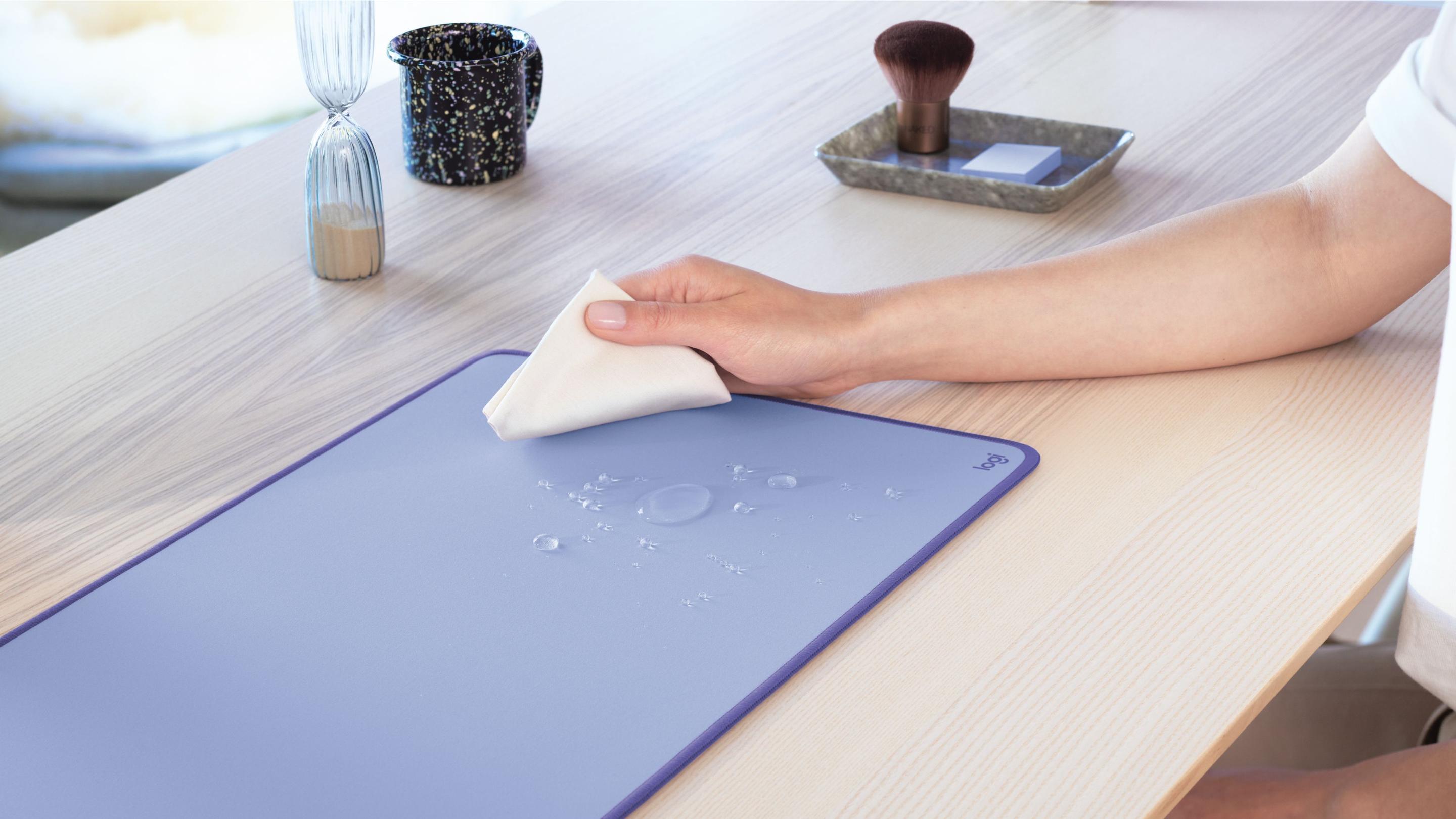 Tapete de Secretária LOGITECH Desk Mat Studio Series (Nylon, Poliéster, Borracha - 2 mm - Lilás) — miniatura 6