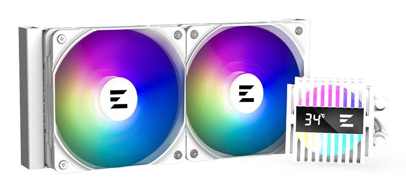Refrigerador Líquido AIO para CPU ZALMAN Alpha2 A24 (120 mm - 2000 RPM - Multi - Branco) — miniatura 2
