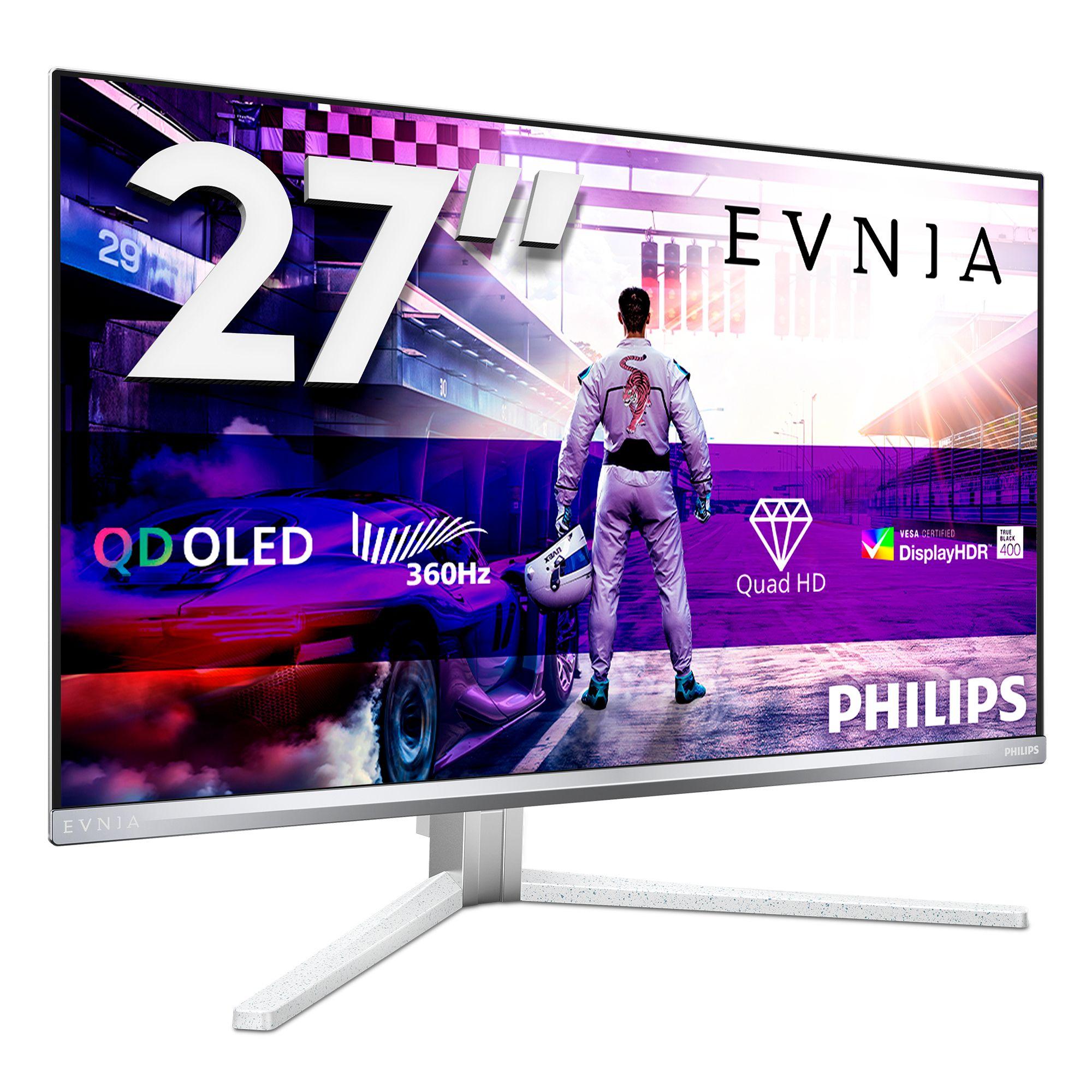 Monitor PHILIPS Evnia 8000 27M2N8500/00 (26,5" - OLED - 360 Hz - Branco) — miniatura 3