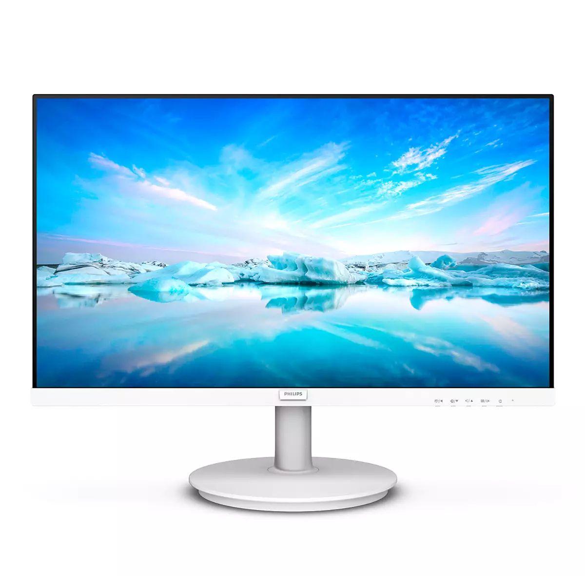 Monitor PHILIPS 241V8AW/00 (23,8" - IPS - 75 Hz - Branco) — miniatura 5