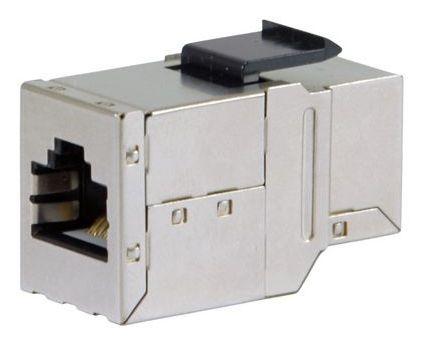 Acoplador Keystone EQUIP 125590 (RJ-45 fêmea - Prateado), miniatura 3